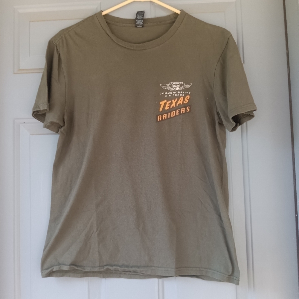 Womens Texas Raiders B-17 Flying Fortress Commemorative Air Force T Shirt Small - Picture 3 of 4